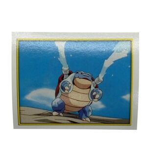 Pokemon Blastoise Merlin Sticker 2000 Merlin Collections #129 Vintage Nintendo